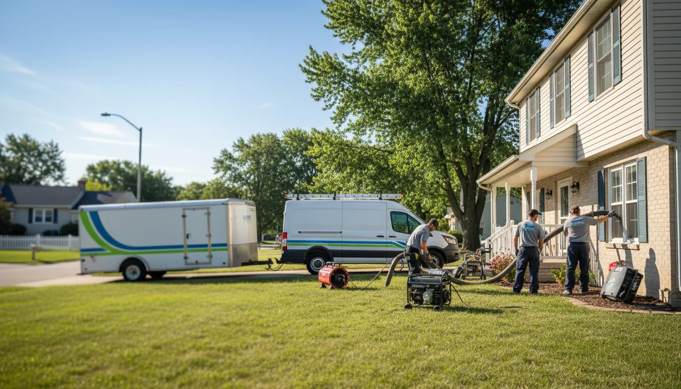 Flooded Basement Restoration And Cleanup With Repair in Anthon, IA near me